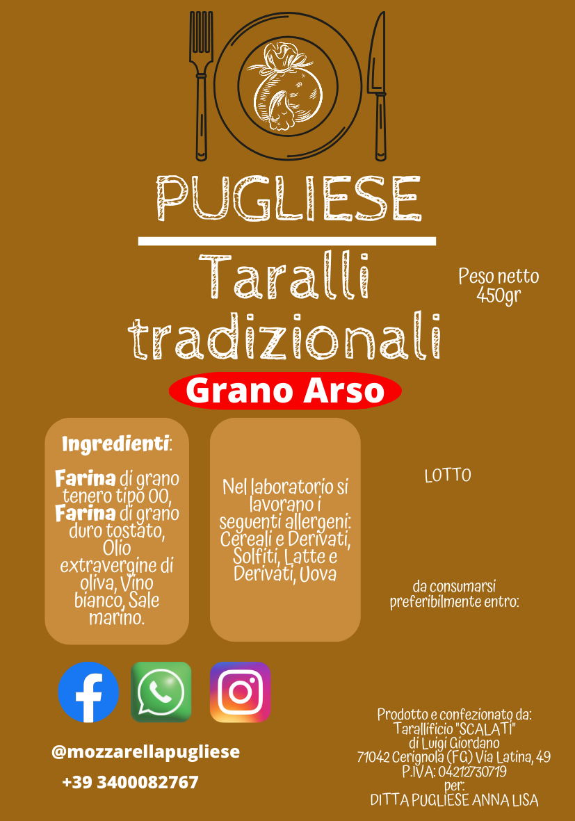 taralli di grano arso