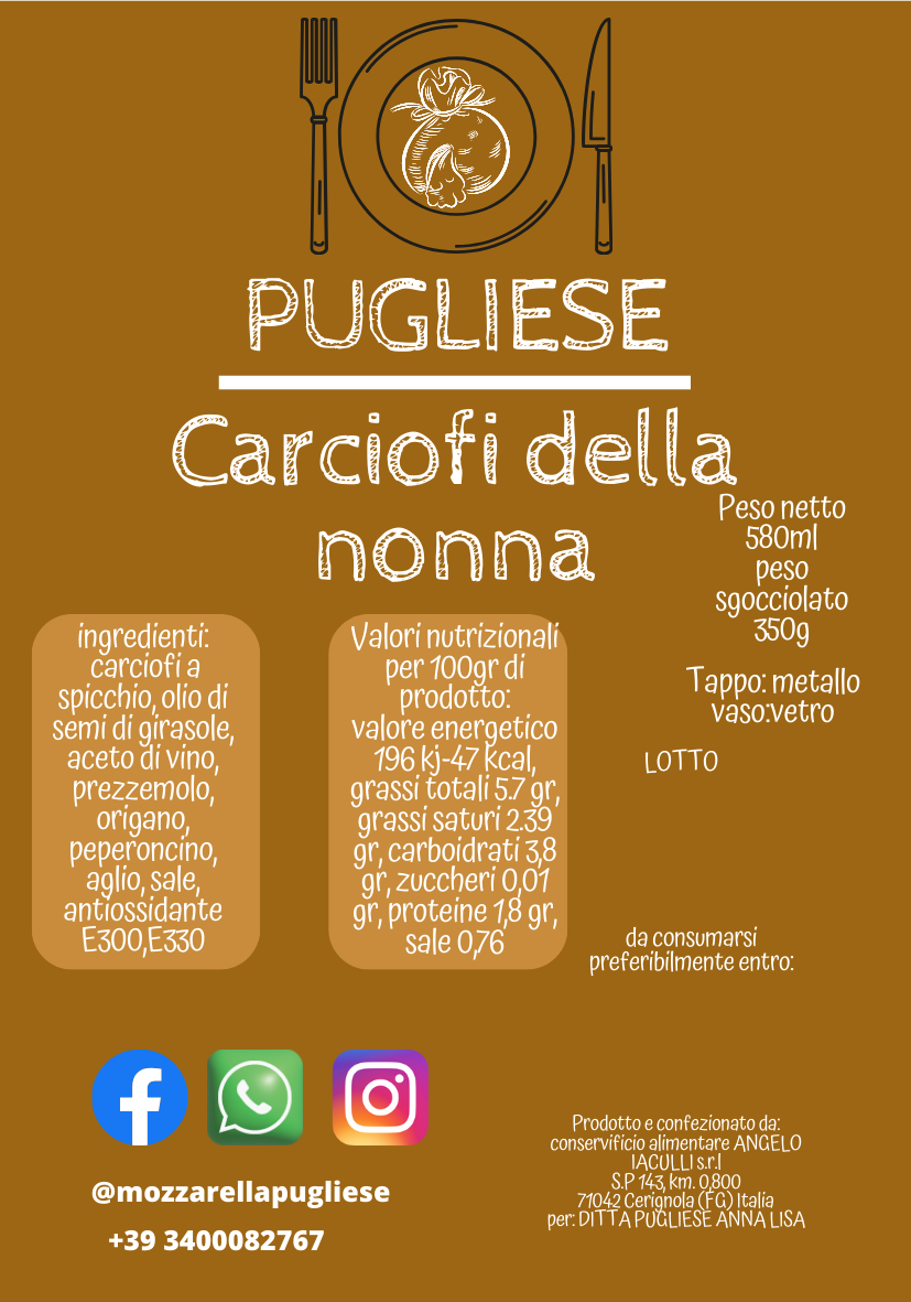 carciofi spaccati della nonna