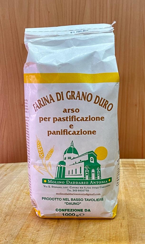 farina di grano arso