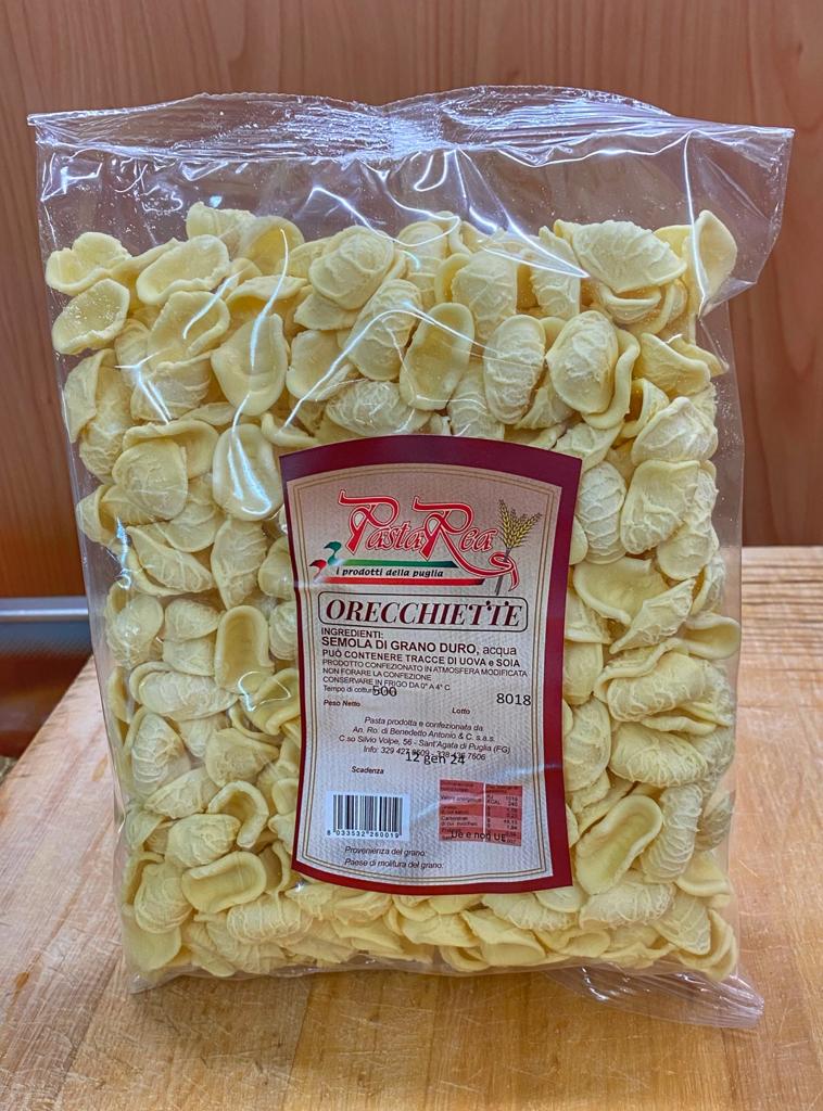 orecchiette fresche "pastarea" sant'agata di puglia 500gr